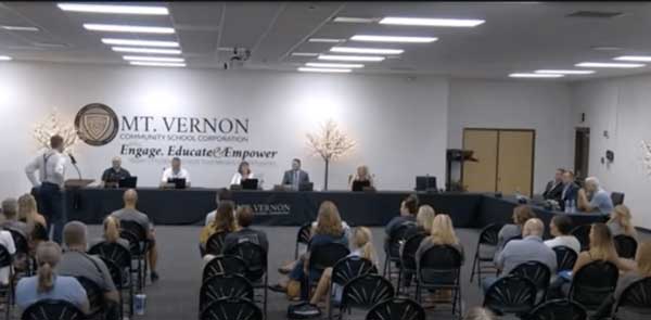 doctor calls out school board and cdc at school board meeting