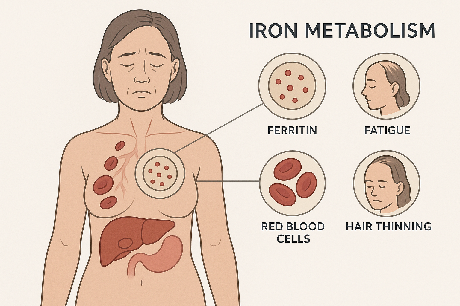 Iron Deficiency Without Anemia: Hidden Symptoms and How to Rebuild Iron Stores Safely