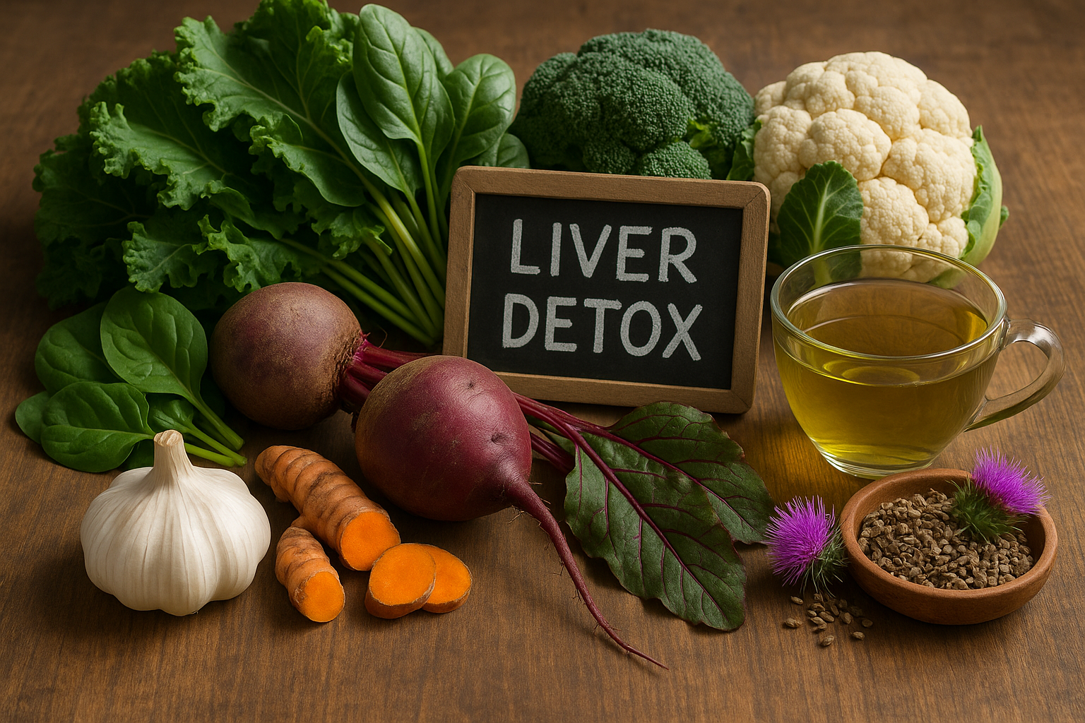 Natural Liver Detox Foods: Best Natural Foods and Herbs to Support Liver Detoxification