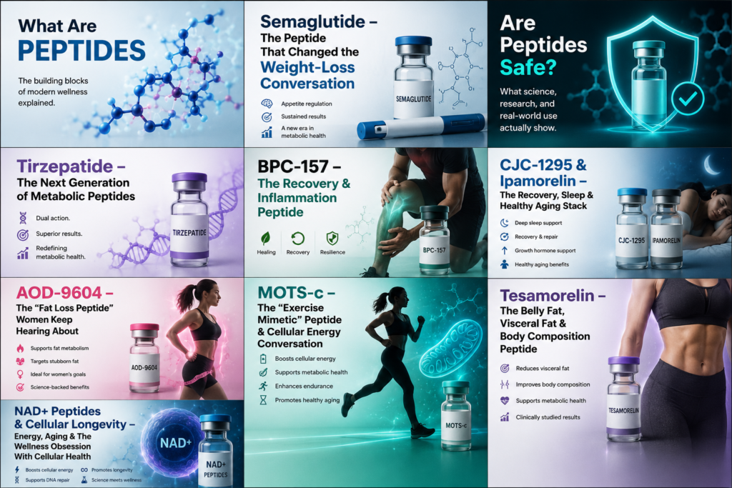 NAD+ Peptides & Cellular Longevity - Energy, Aging & The Wellness Obsession With Cellular Health