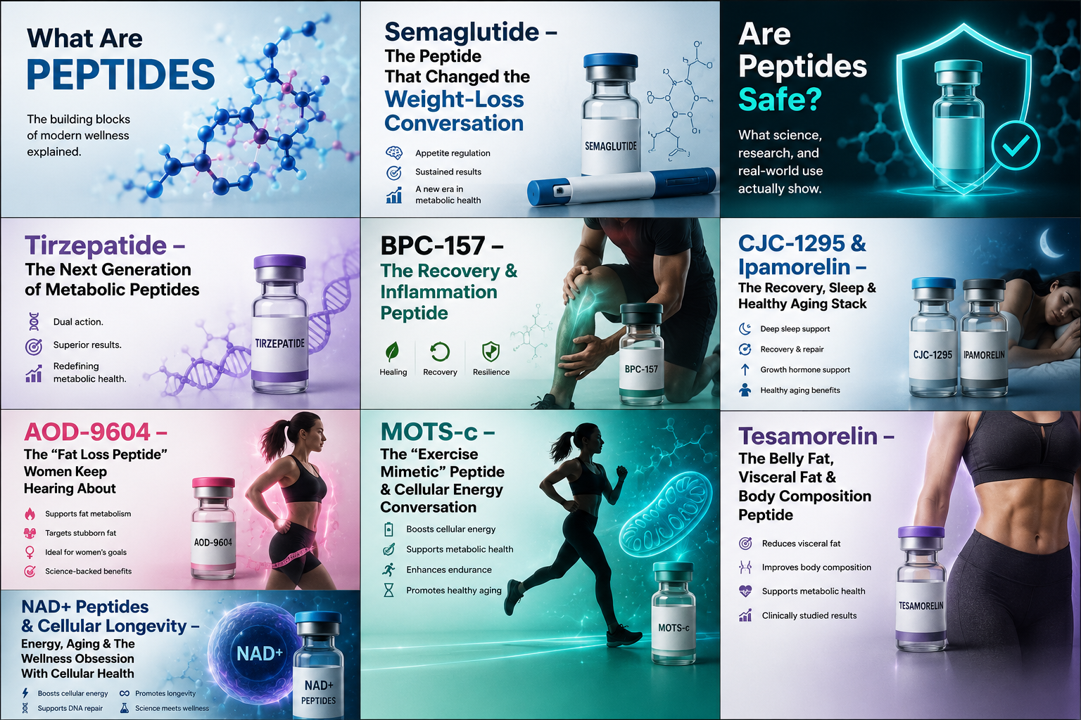 NAD+ Peptides & Cellular Longevity - Energy, Aging & The Wellness Obsession With Cellular Health