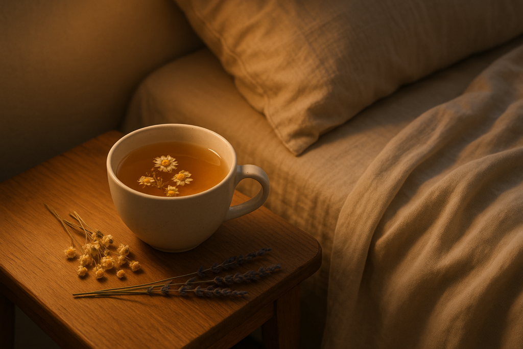 Herbal Teas for Better Sleep and Stress Reduction