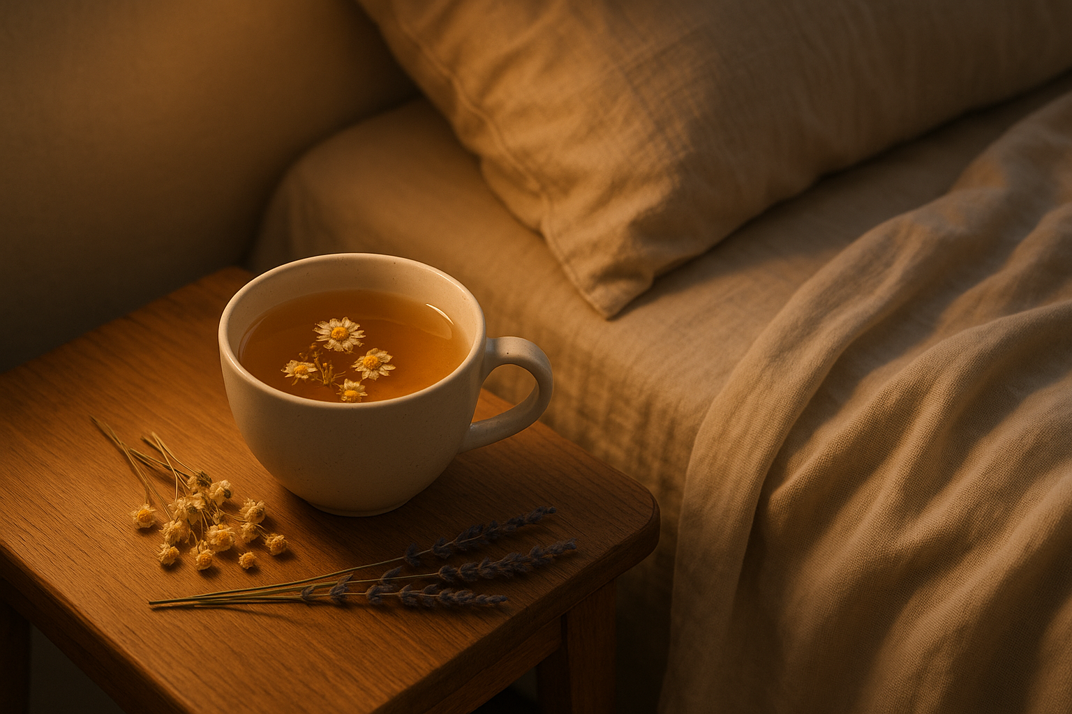 Herbal Teas for Better Sleep and Stress Reduction
