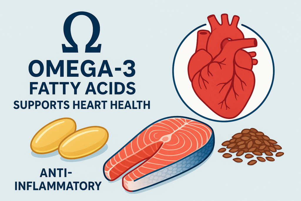Omega 3 for Inflammation and Heart Health