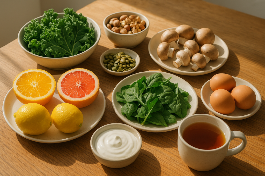 Key Nutrients for Natural Immune Support During Seasonal Changes