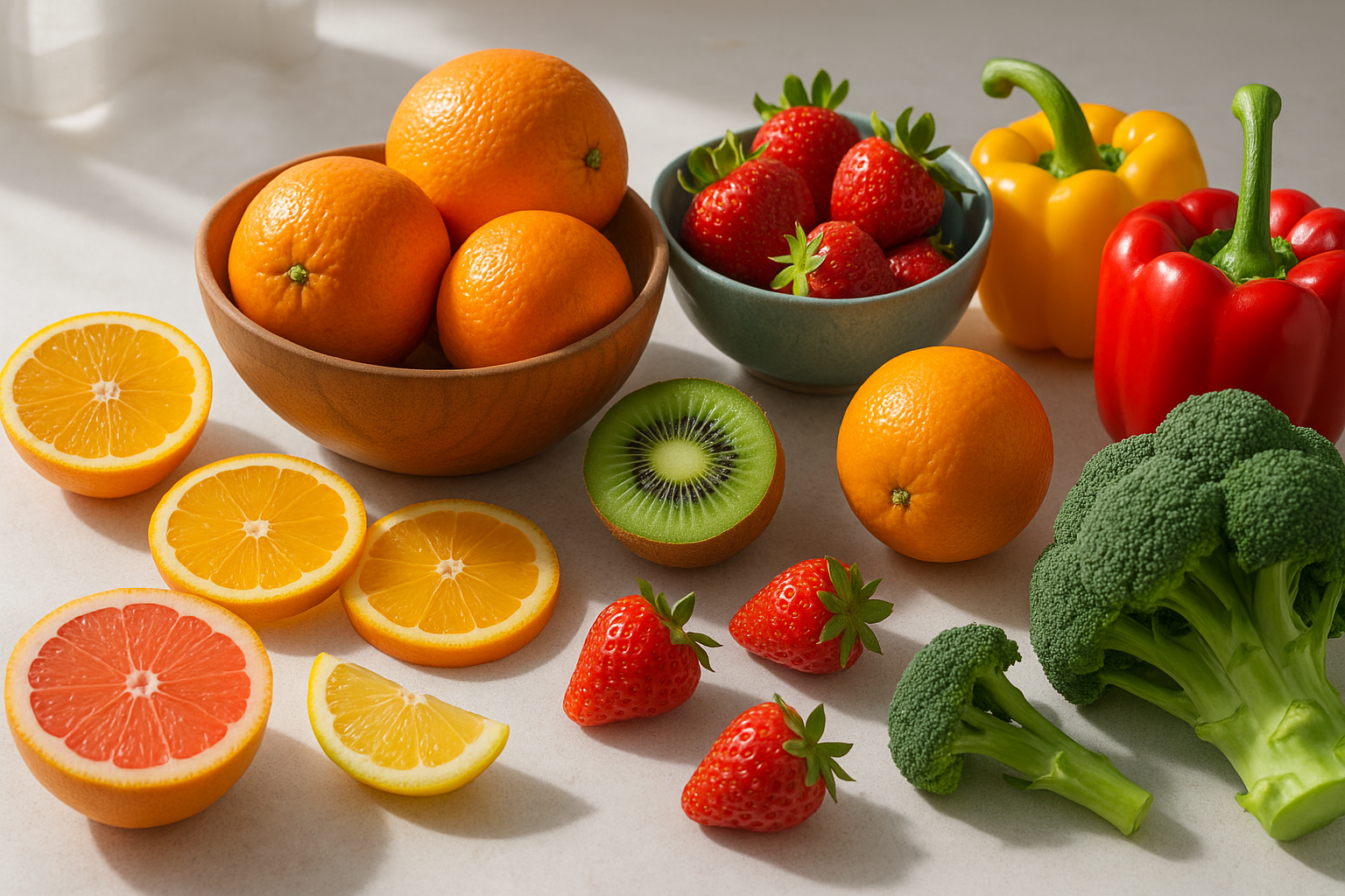 Natural Sources of Vitamin C for Immune Support and Antioxidant Protection